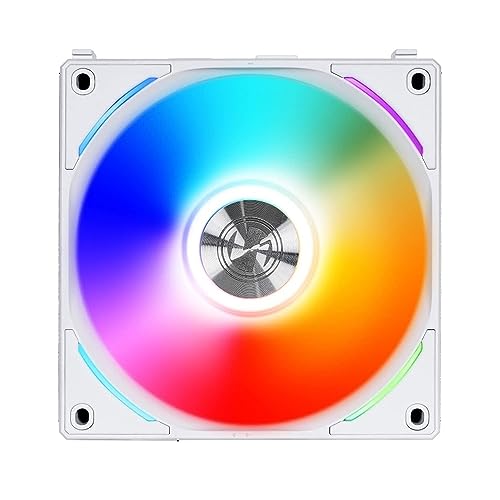 Lian-Li UNI FAN AL120 RGB PWM Lüfter – 120 mm, weiß von Lian Li