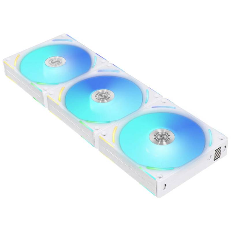 Lian Li UNI FAN AL120 V2 ARGB PWM 3er-Pack weiß | Gehäuselüfter Lian Li UNI FAN AL120 V2 ARGB PWM 3er-Pack weiß | Gehäuselüfter von Lian Li