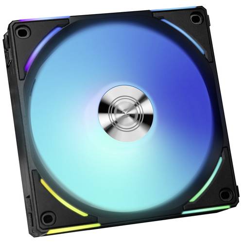 Lian Li UNI FAN AL120 V2 ARGB PWM Lüfter - 120mm, schwarz PC-Gehäuse-Lüfter Schwarz (B x H x T) 1 von Lian Li