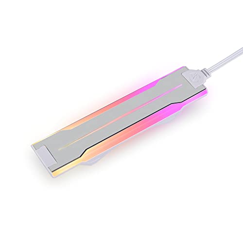 Lian Li UNI FAN P28 ARGB Seitenschiene, adressierbare RGB-Beleuchtung, LED-Streifen für UNI FAN P28 120mm Lüfter, Dreierpack, Weiß von Lian Li