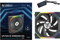 Lian Li UNI FAN SL Wireless ARGB PWM Lüfter - 120 mm schwarz (12SL1W1B) von Lian Li