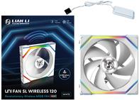 Lian Li UNI FAN SL Wireless ARGB PWM Lüfter - 120 mm weiß (12SL1W1W) von Lian Li
