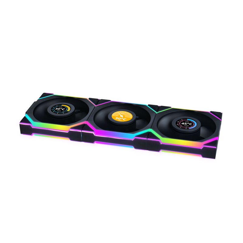 Lian Li UNI FAN SL Wireless LCD 120 ARGB 3er-Pack B-Ware | Gehäuselüfter Lian Li UNI FAN SL Wireless LCD 120 ARGB 3er-Pack B-Ware | Gehäuselüfter von Lian Li