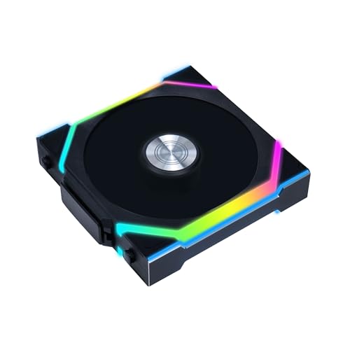 Lian Li UNI FAN SL Wireless PC Lüfter 120mm RGB – Reverse Blade Gaming PC Lüfter Schwarz | PWM Lüfter - 40 ARGB LEDs - bis 2.000 U/min - Stecksystem - hoher Airflow - Vibrationsarm - Leise Lian Li UNI FAN SL Wireless PC Lüfter 120mm RGB – Reverse Blade Gaming PC Lüfter Schwarz | PWM Lüfter - 40 ARGB LEDs - bis 2.000 U/min - Stecksystem - hoher Airflow - Vibrationsarm - Leise von Lian Li