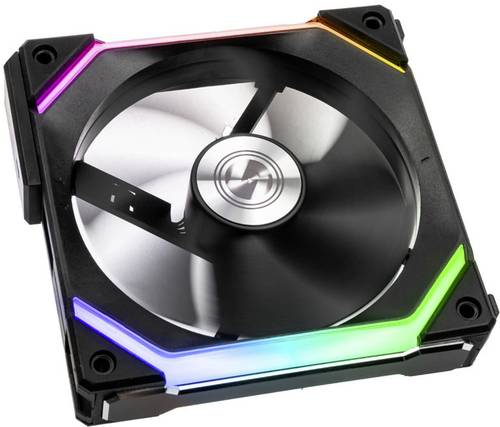 Lian Li UNI FAN SL120 RGB PWM PC-Gehäuse-Lüfter Schwarz, RGB (B x H x T) 122.8 x 25 x 122.4mm inkl von Lian Li
