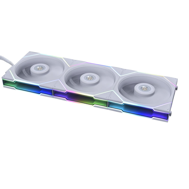 Lian Li UNI FAN TL Reverse Blade weiß 3er-Pack + Controller | 120mm Gehäuselüfter von Lian Li