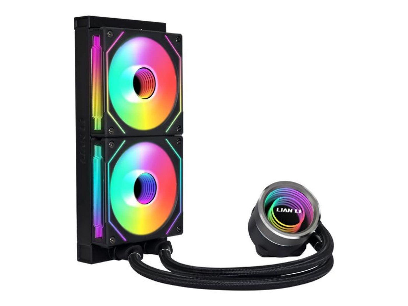 Lian Li Wasserkühlung Galahad II Trinity SL-INF ARGB Prozessor-Flüssigkeitskühlsystem, mit Controller, AM4, LGA1200, LGA1700, AM5, LGA115x Socket Lian Li Wasserkühlung Galahad II Trinity SL-INF ARGB Prozessor-Flüssigkeitskühlsystem, mit Controller, AM4, LGA1200, LGA1700, AM5, LGA115x Socket von Lian Li