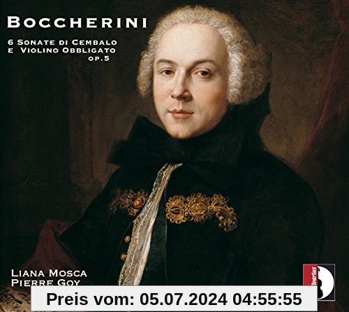 Boccherini: Sonaten für Violine und Cembalo von Liana Mosca (Violine)