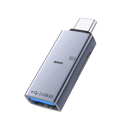 Liaoan OTG Adapter USB C auf USB 3.0 Datenübertragung 2-in-1, TF Kartenleser mit Kontrollleuchte, geeignet für Handy USB Laufwerk, Maus Tastatur Konverter. Liaoan OTG Adapter USB C auf USB 3.0 Datenübertragung 2-in-1, TF Kartenleser mit Kontrollleuchte, geeignet für Handy USB Laufwerk, Maus Tastatur Konverter. von Liaoan