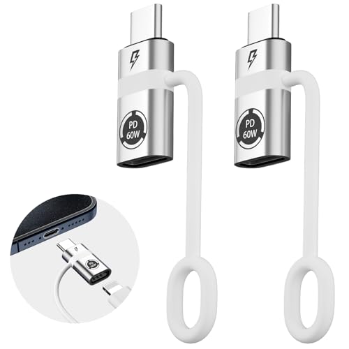 USB C auf Lig-htn-ing Adapter,PD60W Schnellladung und Daten USB C Stecker auf i-O-S weibliche Adapter, kompatibel mit Phone 16/15/ Plus/Pro,unterstützt keine Kopfhörer und OTG Funktionen, silber Farbe USB C auf Lig-htn-ing Adapter,PD60W Schnellladung und Daten USB C Stecker auf i-O-S weibliche Adapter, kompatibel mit Phone 16/15/ Plus/Pro,unterstützt keine Kopfhörer und OTG Funktionen, silber Farbe von Liaoan
