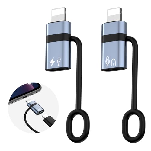 USB C auf Lightning Adapter,Lightning OTG Adapter,geeignet für den Anschluss zwischen Mobiltelefonen,Tablets und USB-Flash-Laufwerken,Mikrofonen,Kartenlesern,Soundkarten,Mäusen und Tastaturen-schwarz von Liaoan