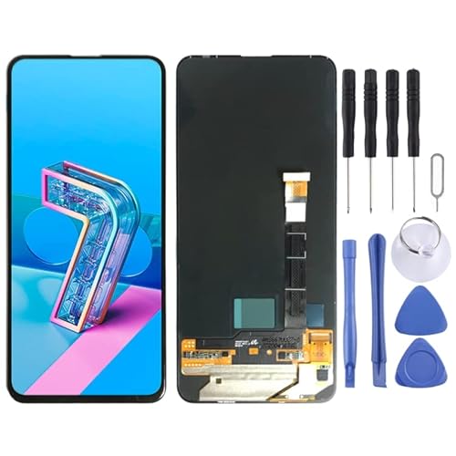 OLED-LCD-Bildschirm für Asus ZenFone 7 / ZenFone 7 Pro ZS671KS ZS670KS mit Digitizer (Schwarz) von Liaoxig