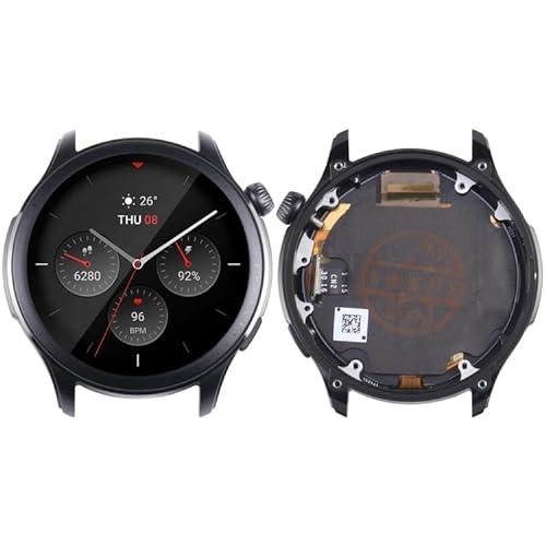 Smartwatch -Ersatzteile er LCD -Bildschirm für Amazfit GTR 4 Digitizer Vollmontage mit Frame Smartwatch -Ersatzteile von Liaoxig