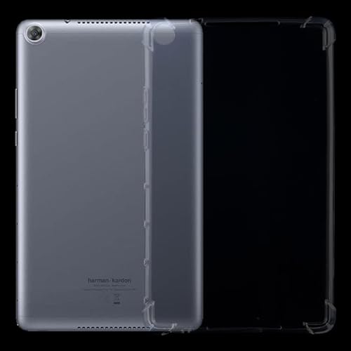 Tablet Hülle für Huawei Mediapad M5 Lite Stoßfest Transparent TPU Schutzhülle Tablet Case von Liaoxig