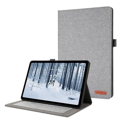 Tablet Hülle für Nokia T21 Stoff Leder Tablet Tasche mit Wake-up/Sleep Funktion Tablet Hülle von Liaoxig