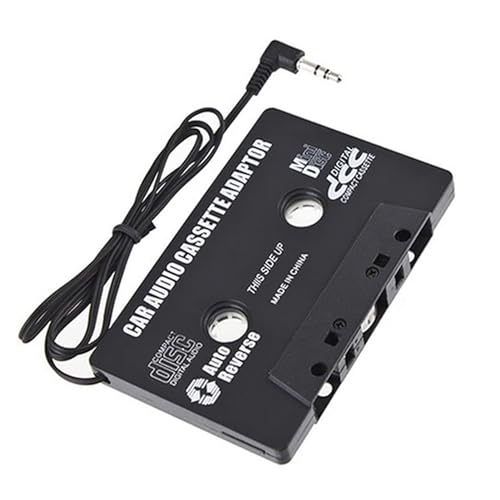 Libcflcc Signalempfänger Zubehör Universal Portable Auto Kassette Tape Adapter für MP3 CD MD DVD für klaren Klang von Libcflcc