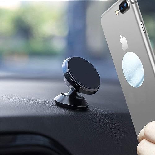 Handyhalterung Auto Magnet, 360°Grad Drehung Armaturenbrett Handyhalter fürs Auto, Universelle KFZ Handyhalter mit Klebrige Basis, für iPhone X 8 7 6s 6 Plus 5s Samsung S8 S7 S6 Huawei HTC von Libershine