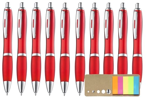 Libetui 10 Stück ergonomische Kugelschreiber Rot rutschfeste Griffzone Großraumine Blau Kuli blauschreibend Rote Kulischreiber blaue Tinte ballpoint pen Libetui 10 Stück ergonomische Kugelschreiber Rot rutschfeste Griffzone Großraumine Blau Kuli blauschreibend Rote Kulischreiber blaue Tinte ballpoint pen von Libetui