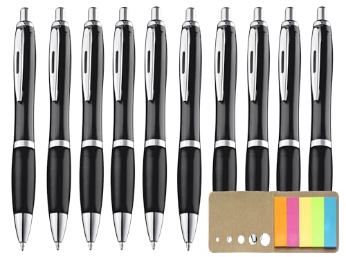 Libetui 10 Stück ergonomische Kugelschreiber blauschreibend rutschfeste Griffzone Kuli Großraumine Kulis Schwarz für Büro Schule Zuhause Libetui 10 Stück ergonomische Kugelschreiber blauschreibend rutschfeste Griffzone Kuli Großraumine Kulis Schwarz für Büro Schule Zuhause von Libetui