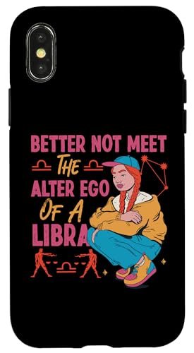 Sternzeichen Waage: Better Not Meet The Alter Ego Of A Libra Hülle für iPhone X/XS Sternzeichen Waage: Better Not Meet The Alter Ego Of A Libra Hülle für iPhone X/XS von Libra Zodiac Sign Designs For Women