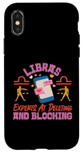 Sternzeichen Waage: Libras – Experten beim Löschen und Blockieren Hülle für iPhone X/XS Sternzeichen Waage: Libras – Experten beim Löschen und Blockieren Hülle für iPhone X/XS von Libra Zodiac Sign Designs For Women