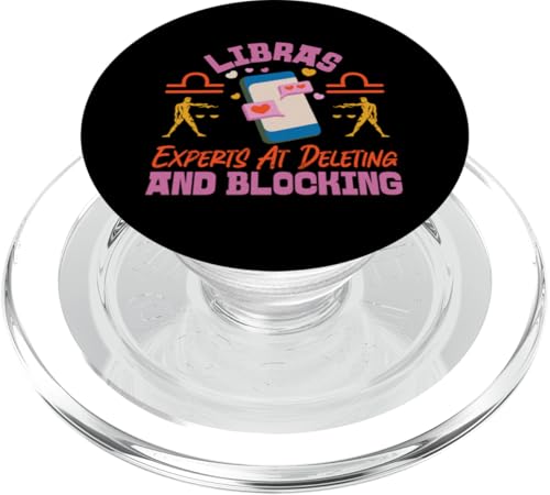 Sternzeichen Waage: Libras – Experten beim Löschen und Blockieren PopSockets PopGrip für MagSafe Sternzeichen Waage: Libras – Experten beim Löschen und Blockieren PopSockets PopGrip für MagSafe von Libra Zodiac Sign Designs For Women