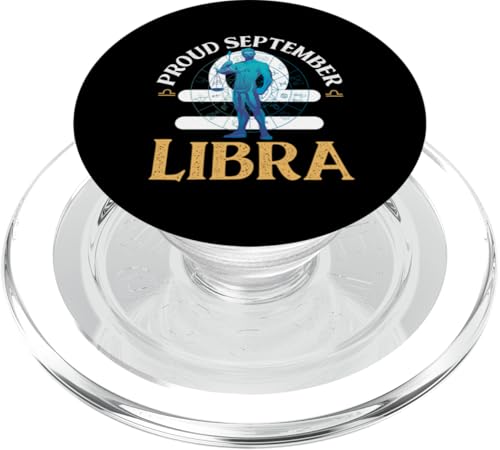 Sternzeichen Waage: Stolz September Waage PopSockets PopGrip für MagSafe Sternzeichen Waage: Stolz September Waage PopSockets PopGrip für MagSafe von Libra Zodiac Sign Designs For Women
