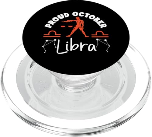Sternzeichen Waage: Stolze Oktober Waage PopSockets PopGrip für MagSafe Sternzeichen Waage: Stolze Oktober Waage PopSockets PopGrip für MagSafe von Libra Zodiac Sign Designs For Women