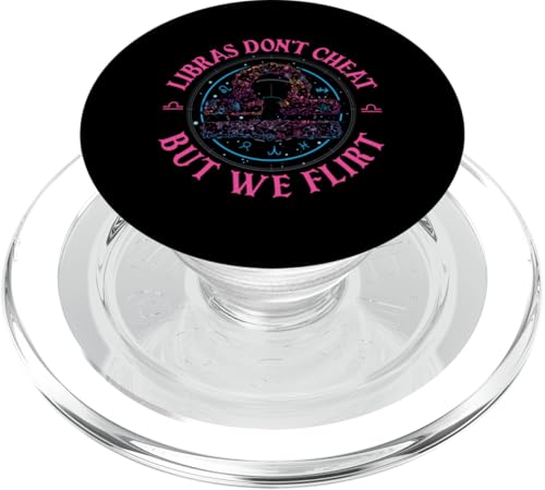 Sternzeichen Waage: Waagen betrügen nicht, aber wir flirten PopSockets PopGrip für MagSafe Sternzeichen Waage: Waagen betrügen nicht, aber wir flirten PopSockets PopGrip für MagSafe von Libra Zodiac Sign Designs For Women