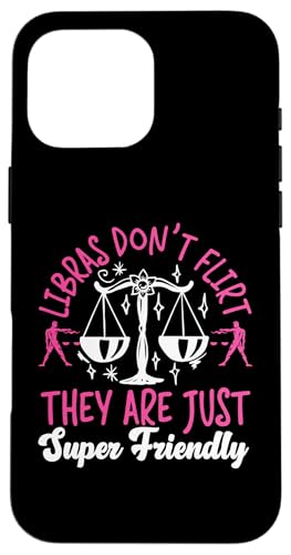 Waage Sternzeichen: Flirt, sie sind einfach super freundlich Hülle für iPhone 16 Pro Max Waage Sternzeichen: Flirt, sie sind einfach super freundlich Hülle für iPhone 16 Pro Max von Libra Zodiac Sign Designs For Women