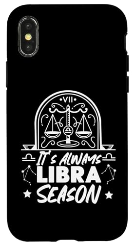 Waage Sternzeichen: It's Always Waage Season Hülle für iPhone X/XS Waage Sternzeichen: It's Always Waage Season Hülle für iPhone X/XS von Libra Zodiac Sign Designs For Women