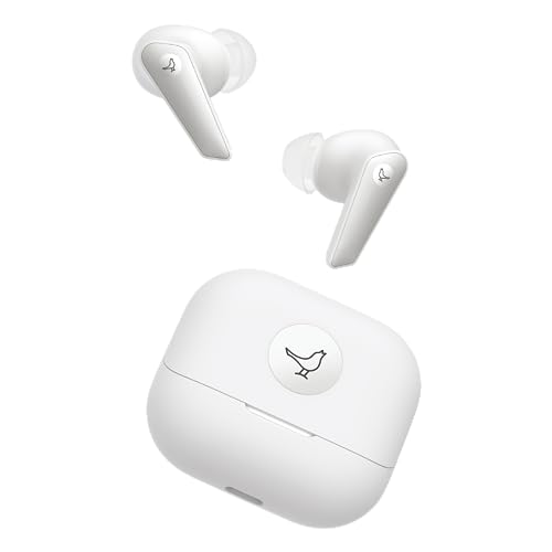Libratone AIR+ 3 True Wireless In-Ear Kopfhörer mit aktiver Geräuschunterdrückung (Hi-Fi Sound, 24h Akku, ANC, Noise Cancelling, IP54, Bluetooth 5.2) (weiß) von Libratone