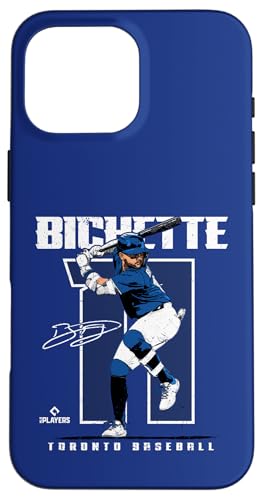 Bo Bichette | Toronto MLB Baseballspieler | MLBBBI205M Hülle für iPhone 16 Pro Max Bo Bichette | Toronto MLB Baseballspieler | MLBBBI205M Hülle für iPhone 16 Pro Max von License Champs