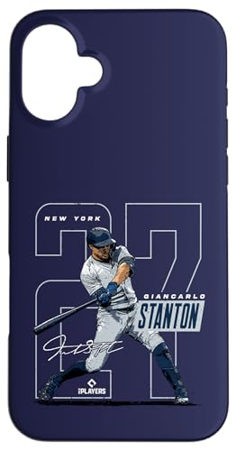 Giancarlo Stanton | New York Y Baseballspieler | MLBGST204M Hülle für iPhone 16 Plus Giancarlo Stanton | New York Y Baseballspieler | MLBGST204M Hülle für iPhone 16 Plus von License Champs