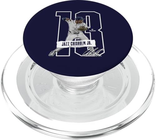 Jazz Chisholm | New York Baseballspieler | MLBJAZ301N PopSockets PopGrip für MagSafe Jazz Chisholm | New York Baseballspieler | MLBJAZ301N PopSockets PopGrip für MagSafe von License Champs
