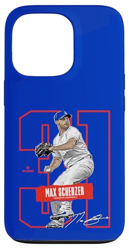 Max Scherzer | Toronto Baseballspieler | MLBMAX301N Hülle für iPhone 13 Pro Max Scherzer | Toronto Baseballspieler | MLBMAX301N Hülle für iPhone 13 Pro von License Champs