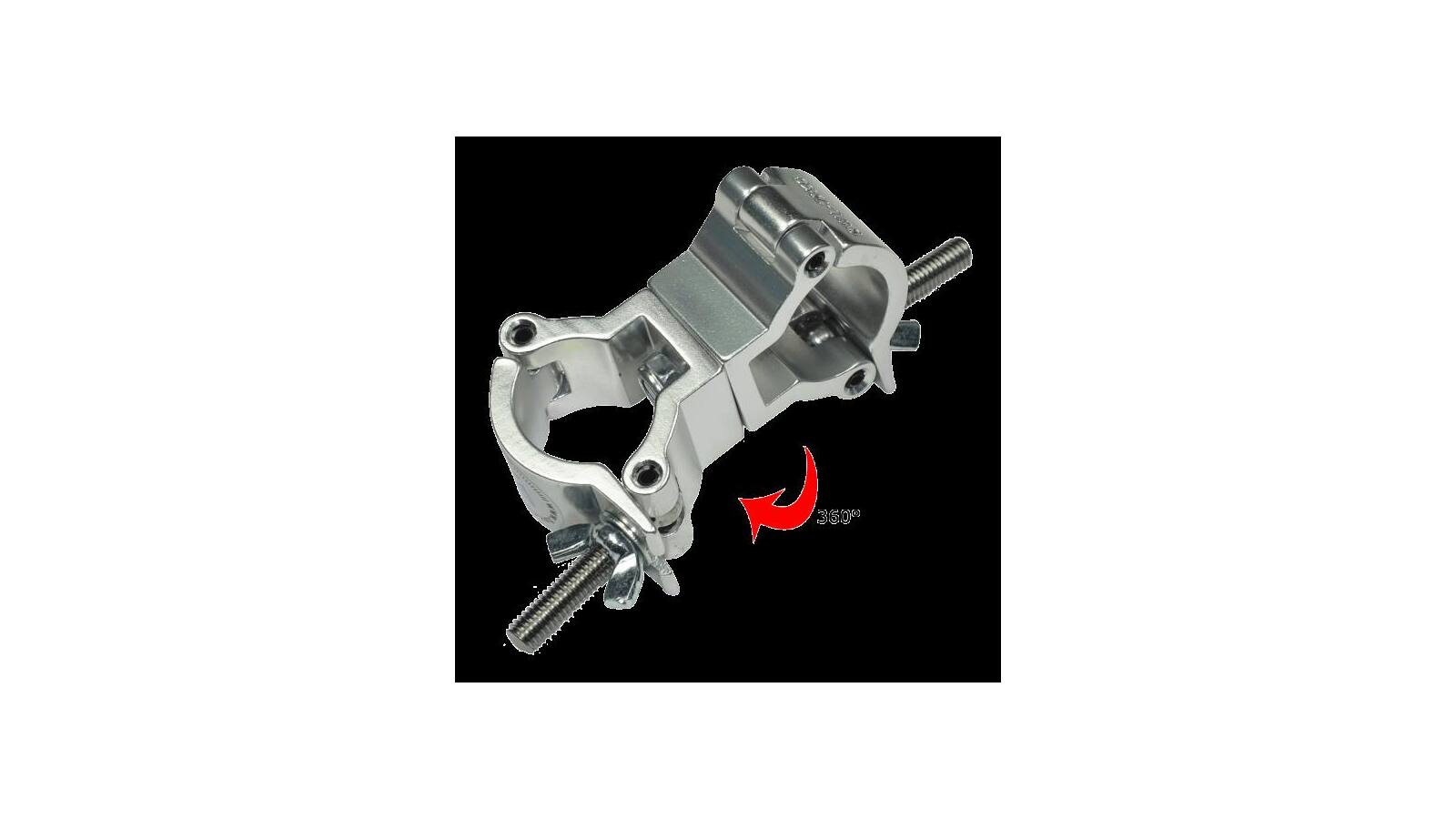Swivel Coupler silber 50 kg 32 - 35 mm von Licht Produktiv