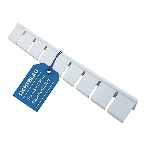 Lichtblau Flaschenhalter Kühlschrank 791396 I 30,8 x 3,8 x 3,5 cm I Bosch Kühlschrank Ersatzteile für Flaschenablage I Flaschenkamm für Flaschenfach passend für Logixx Exclusiv Extraklasse Lichtblau Flaschenhalter Kühlschrank 791396 I 30,8 x 3,8 x 3,5 cm I Bosch Kühlschrank Ersatzteile für Flaschenablage I Flaschenkamm für Flaschenfach passend für Logixx Exclusiv Extraklasse von Lichtblau