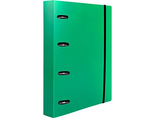 Liderpapel A4 Ordner mit Nachfüllpackung, 5 mm, 100 Blatt, 80 g, Polypropylen, 4 gemischte Ringe, 25 mm, grün Liderpapel A4 Ordner mit Nachfüllpackung, 5 mm, 100 Blatt, 80 g, Polypropylen, 4 gemischte Ringe, 25 mm, grün von Liderpapel