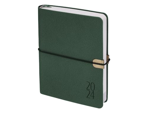Liderpapel A5-Tagebuch, A5, 2024, grünes Papier, 70 g von Liderpapel