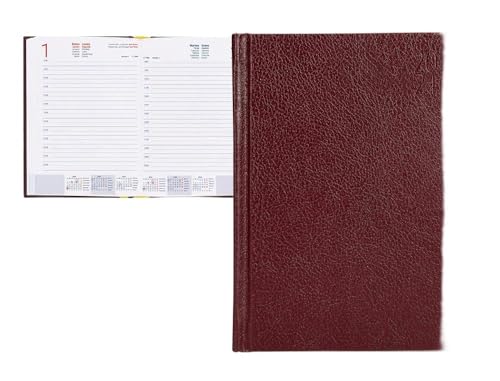 Liderpapel Corfu-Tagebuch, 15 x 21 cm, 2024 Tag, Rot, 60 g von Liderpapel
