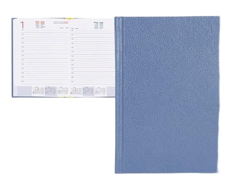 Liderpapel Corfu-Tagebuch, 15 x 21 cm, 2024 Tag, hellblau, Papier, 60 g von Liderpapel