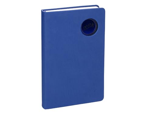 Liderpapel KILKIS Tagebuch, 8 x 15 cm, 2024, Wochenansicht, Blau, 70 g Papier von Liderpapel