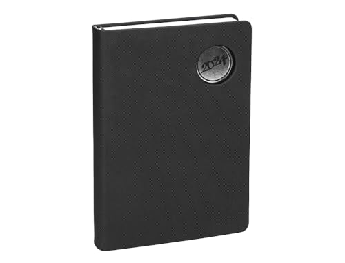 Liderpapel Kikis Tagebuch, 17 x 24 cm, 2024 cm, schwarzes Papier, 70 g von Liderpapel