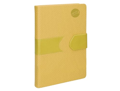 Liderpapel Lidhor-Tagebuch, 15 x 21 cm, 2024 Tag, gelb, Papier, 70 g von Liderpapel