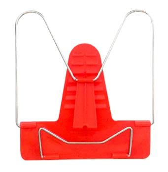 Liderpapel Notenständer aus Kunststoff, Winkel, verstellbar, Rückseite, 190 x 215 mm, Rot Liderpapel Notenständer aus Kunststoff, Winkel, verstellbar, Rückseite, 190 x 215 mm, Rot von Liderpapel