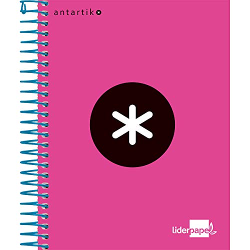 Liderpapel Spiralblock A6 Rosa von Liderpapel