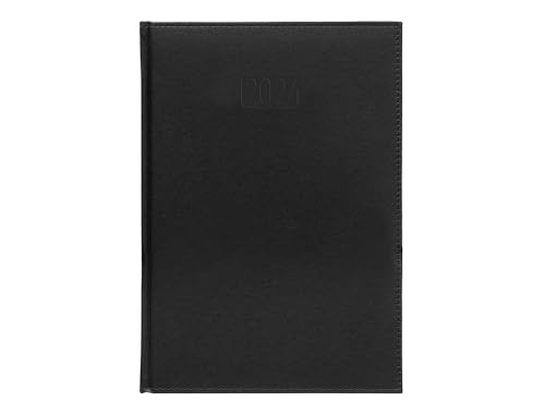 Liderpapel Tagebuch, Kreta, 15 x 21 cm, 2024, Schwarz, Papier, 70 g von Liderpapel