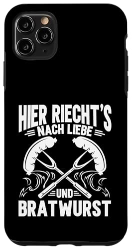 Liebe Bratwurst Grillen Vatertag Humor Papa Für Männer Hülle für iPhone 11 Pro Max von Liebe Bratwurst Grillen Vatertag Geschenk Papa