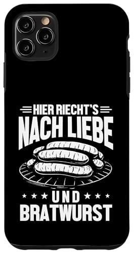 Liebe Bratwurst Grillen Vatertag Humor Papa Für Männer Hülle für iPhone 11 Pro Max von Liebe Bratwurst Grillen Vatertag Geschenk Papa